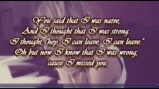 Stay (I Missed You) - Lisa Loeb With Lyrics