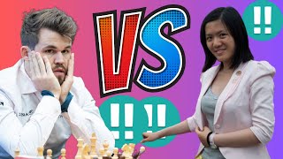 Perfect chess game 115 Magnus Carlsen vs Hou Yifan