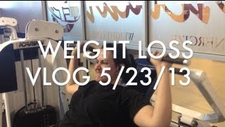 WEIGHT LOSS VLOG 5/23/13. New channel!