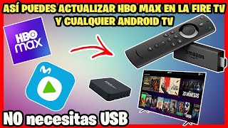 Instalar HBO MAX y Movistar TV en Fire TV STICK o CUALQUIER ANDROID TV