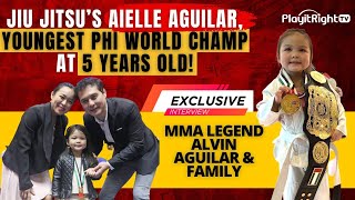 Exclusive! MMA Legend Alvin Aguilar and Family!