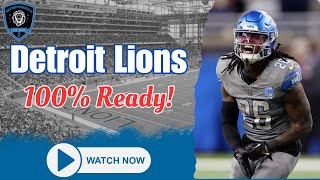 Detroit Lions Receive Exciting Update on Offensive Star!