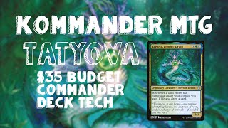 Budget Commander Deck: Tatyova, Benthic Druid Under $35!