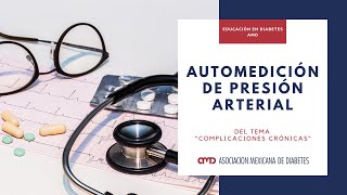 Automedición de la presión arterial / Educación en Diabetes AMD