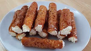 Brandy snaps recipe | How to make brandy snaps