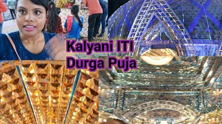 Durga Puja Kalyani ITI 2023