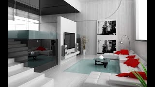 3D Max Modern Interior Modeling, Rendering, Vray material | 3Ds max tutorial | vray tutorial