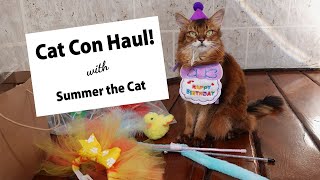 Summer the Cat's Hilarious CatCon Haul: You Won't Believe What She Got!