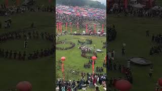 Torch festival of the Yi people in Liangshan