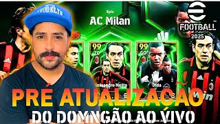 🔥⚽️ PRÉ ATUALIZAÇÃO DO DOMINGÃO AO VIVO | EFOOTBALL 2025 - PS5