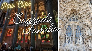 Europe Day 8 - Sagrada Familia - Barcelona Vlog Raw Clips (November 12,2022)