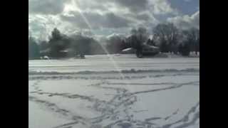 Stanton Lake Ice Riding