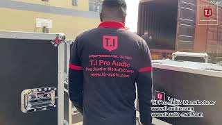 T.I Audio in super busy shipping everyday for our international distributors and clients.