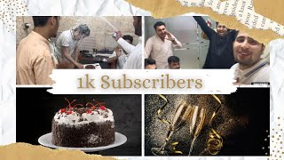 1k celebration Vlog ❤️❤️