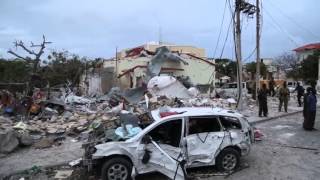 Deadly bombing in Mogadishu Somalia kills at least eight