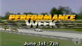 1987 COMMERCIAL FOR FORD PERFORMANCE WEEK