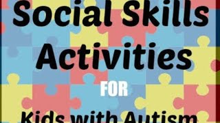 Autism Spectrum ( Social skills for kids with autism) #aba #challenge #speech