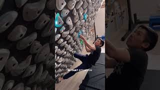 Stunning Home Climbing Wall 🤩 #shorts