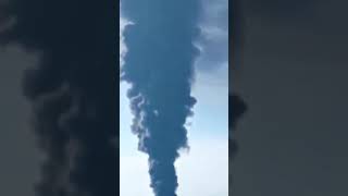 انفجار في منشأة لتخزين النفط في المكسيك  Explosion at an oil storage facility in Mexico