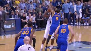 Stephen Curry  Arremessa Desde de sua Quadra de Defesa Sensacional HD