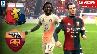 Genoa Vs Roma - Serie A 2024-25, 4° Giornata - FC 24 [COM vs COM]