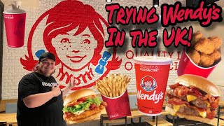 We found a Wendy’s in the United Kingdom! Menu review!