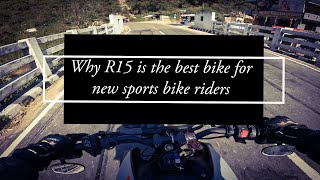 Why Yamaha R15 is the best bike for new sports bike riders? | Motovlog