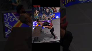 Roman Reigns vs Jey Uso Match WWE Summerslam 2023 Highlights #shorts #wwe #wwe2k23 #fagaming