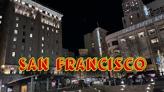 4K Driving Downtown San Francisco