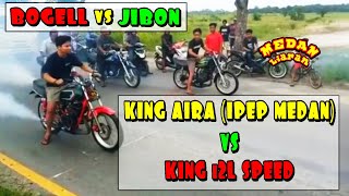 LAGA SERU, DUEL JOKI MUDA DI LINTASAN LIARAN || KING AIRA vs KING i2L Speed