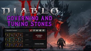 Diablo 4 How to Get Governing and Tuning Stones | Season 3 Mechanics