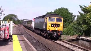 GBRF 47727 + 720533 - 5Q90 Derby Litchurch Lane to Wembley Intercity Depot - Long Eaton, 16/7/2022