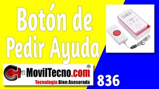 ✔️ Botón SOS para pedir Ayuda - CÓMO funcionan【✔️ MovilTecno 836 】