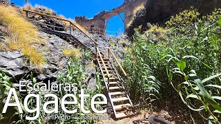 ESCALERAS de AGAETE. San Pedro - Las Salinas (comentada)(abril de 2023)