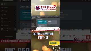 Part 01 - OIC generation 3 #shorts #oic #oicintegration #oracleintegration #oracle #oraclecloud