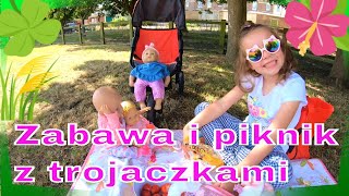 My triplets girls on the playground - wyjście z trojaczkami na plac zabaw :)