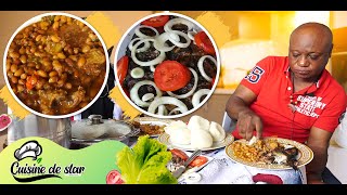 Cuisine 🧑‍🍳Congolaise: MODERO TOTOKANI A LIE 20 BOULE YA FUFU A LAMBI MAKUSA YA SOMO ELUBU YA SUKA