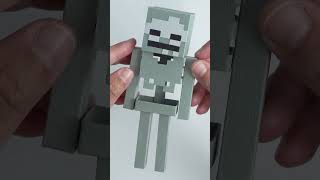 DIY Minecraft Skeleton From Scratch | #shorts