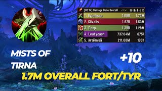 +10 Mists of Tirna  assassination rogue buffs!! pov 1.7M overall TWW 11.0.5 season 1