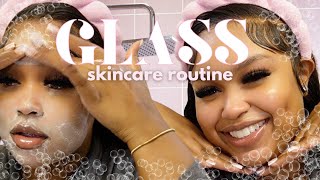 GLASS SKINCARE ROUTINE| ft. Good Molecules + La Roche Posay | Sensitive Skin Safe + Anti-Aging, etc.