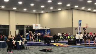 CA Grand Invitational 2020 3rd AA, 3rd Vault 9.475, 3rd Beam