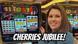 Cherries Jubilee at MGM Grand! #slots #casino #gambling