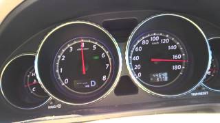 NISSAN FUGA 450GT (INFINITI M45) V8 100-180 Speed test JP