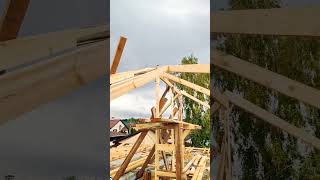 Roofing works, part 8 #стройка #строительство #кровельныеработы #roofer