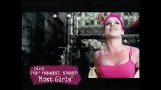 Target commercial for Pink's Debut Album