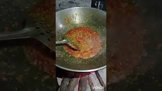 चूल्हे #पर बने आलू गोभी की सब्जी#🤗short#video