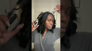 #Grwm Hair Edition #hairstyles #hairtutorials #longbob #blackgirlhair #makeupshorts #hairshorts