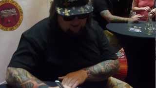 Pawn Stars signing autographs - Rick Harrison, Corey & Chumlee - TopSignatures.com