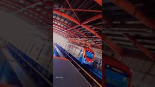 Orange Line Metro Train at Anarkali Lahore #train #orangelinemetrotrain #lahore