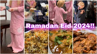 Eid Mubarak 🌙 | Eid Vlog | Eid Celebration with Family in Canada 🇨🇦 | EID-UL-FITR 2024 🌙✨